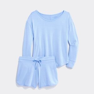 Vineyard Vines Super-Soft Striped Knit Lounge Set Size XS